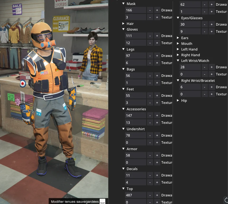 Outfit Preview