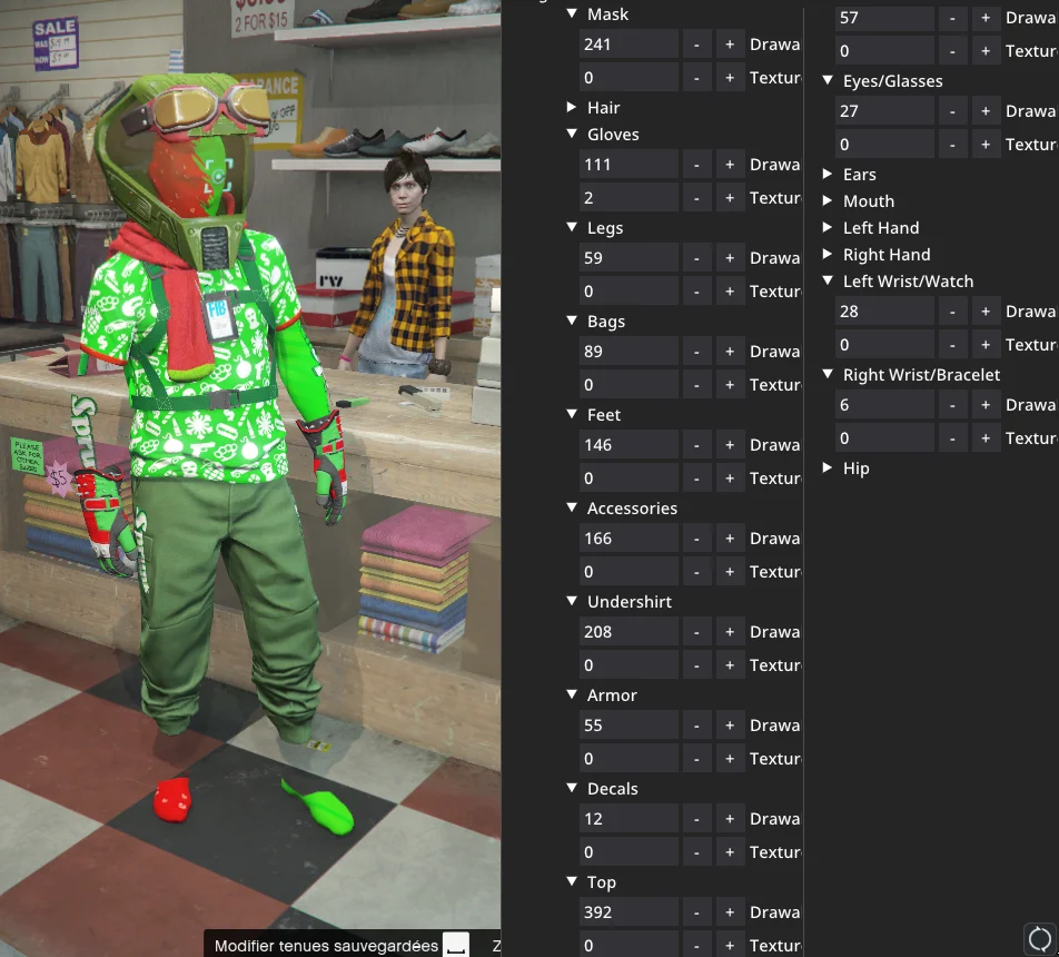 Outfit Preview